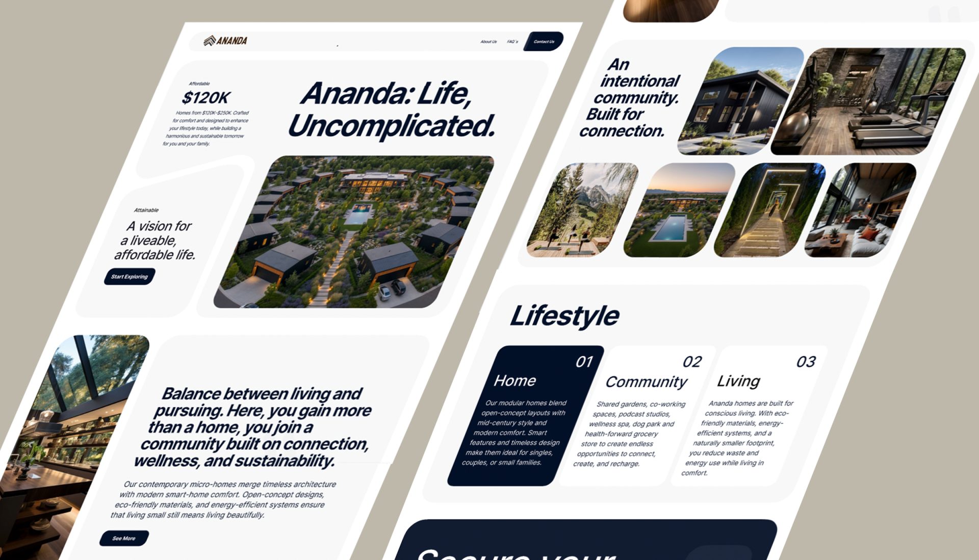 ananda brand creation and digital design by why workshop agency Las Vegas